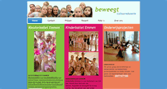 Desktop Screenshot of beweegt.org